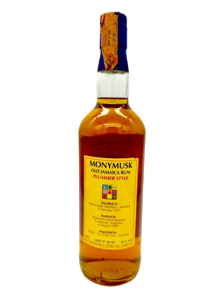 Monymusk 1977/1998 20yo 46% Clarendon Old Jamaica Rum Plummer Style