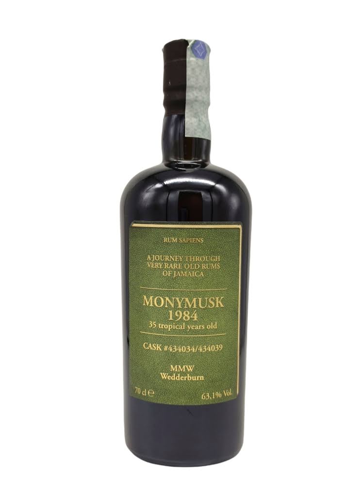 Monymusk 1984 35yo cask#434034/434039 Rum Sapiens MMW