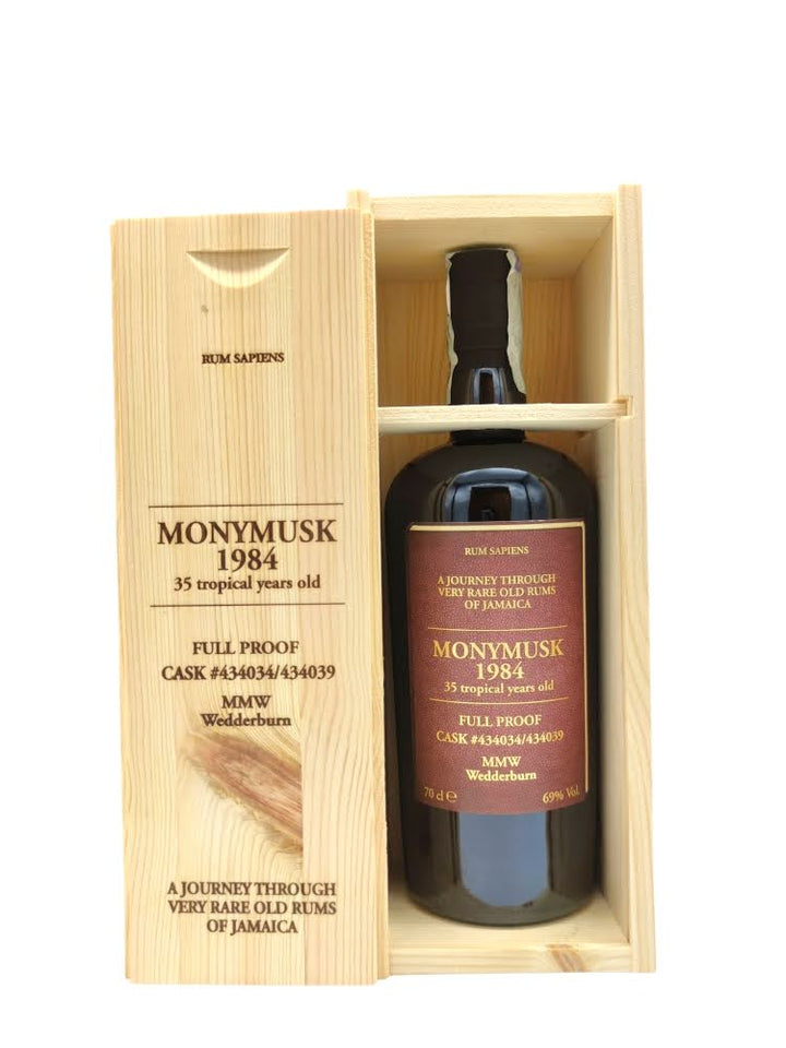 Monymusk 1984 35yo cask#434034/434039 Rum Sapiens MMW