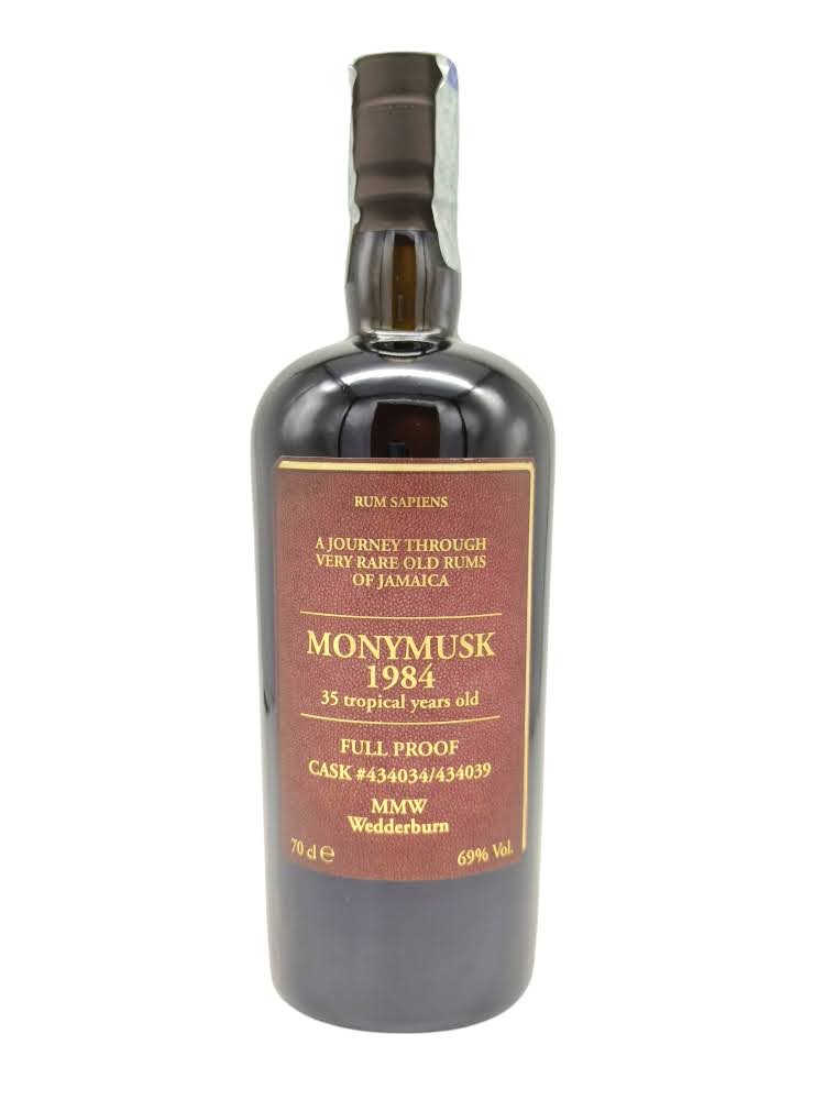 Monymusk 1984 35yo cask#434034/434039 Rum Sapiens MMW