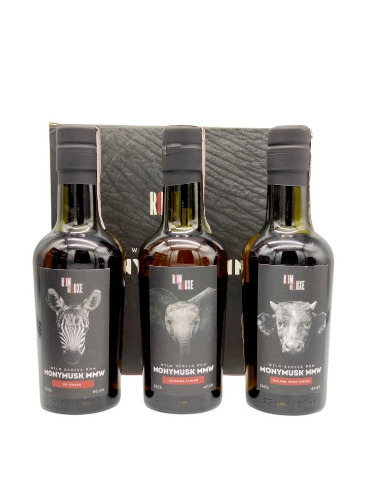 Monymusk MMW Tasting Kit Wild Series Rum Romdeluxe