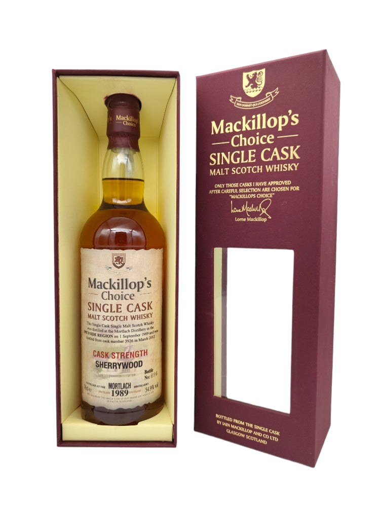 Mortlach 1989/2012 22yo 54,9% cask#3926 Single Malt Mackillop's Choice