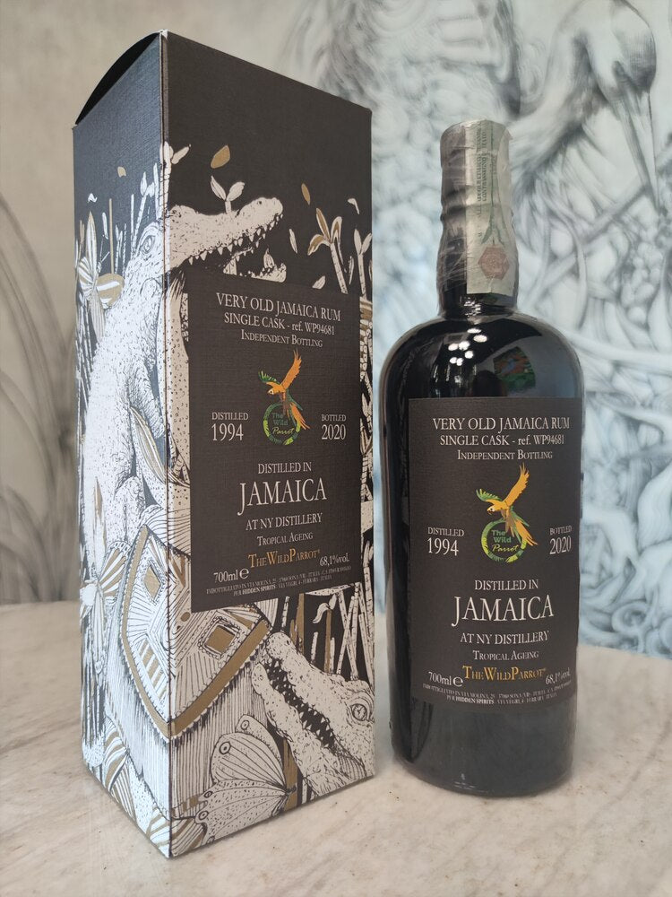 Jamaica 1994 26yo 68,1% cask#WP94681, New Yarmouth - The Wild Parrot