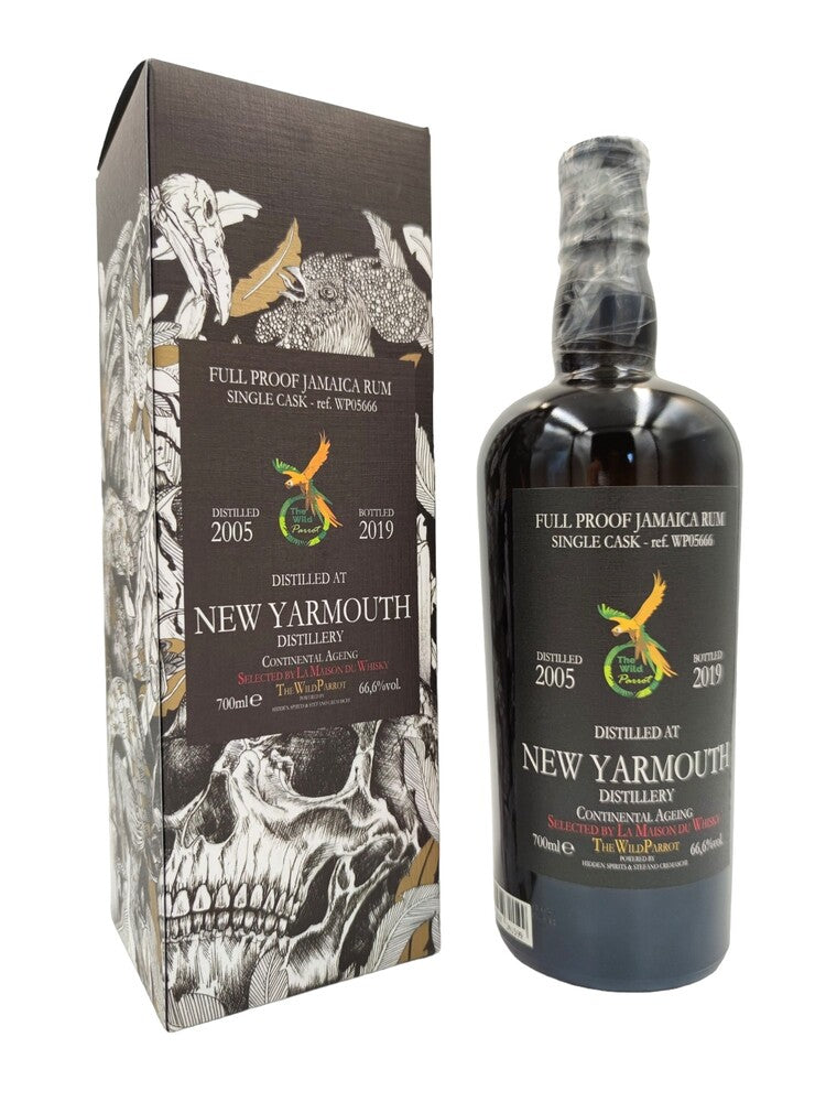 New Yarmouth 2005/2019 14 yo 66,6% Jamaica cask#WP05666 The Wild Parrot