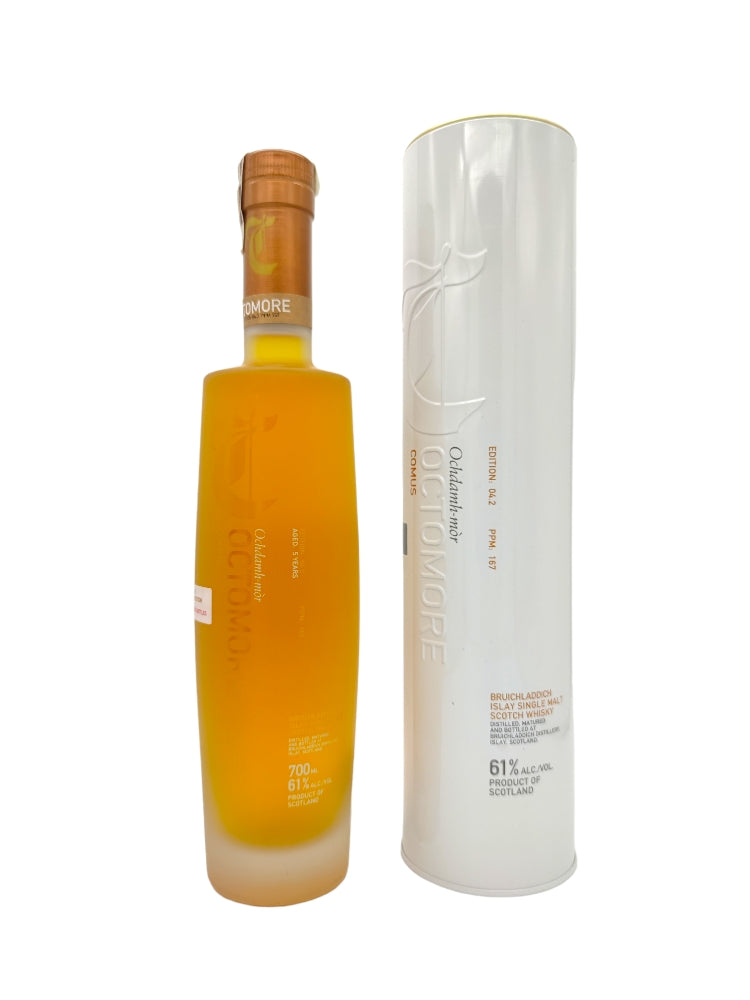 Bruichladdich 2012 5yo 61% Octomore Edition Comus 167 PPM