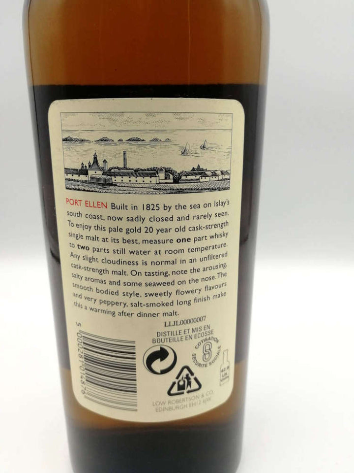 Port Ellen 1978 20yo 60,9% label