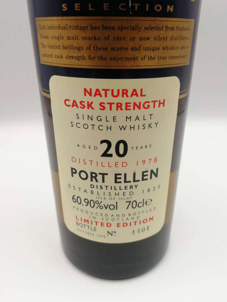 Port Ellen 1978/1998 20yo 60,9% label