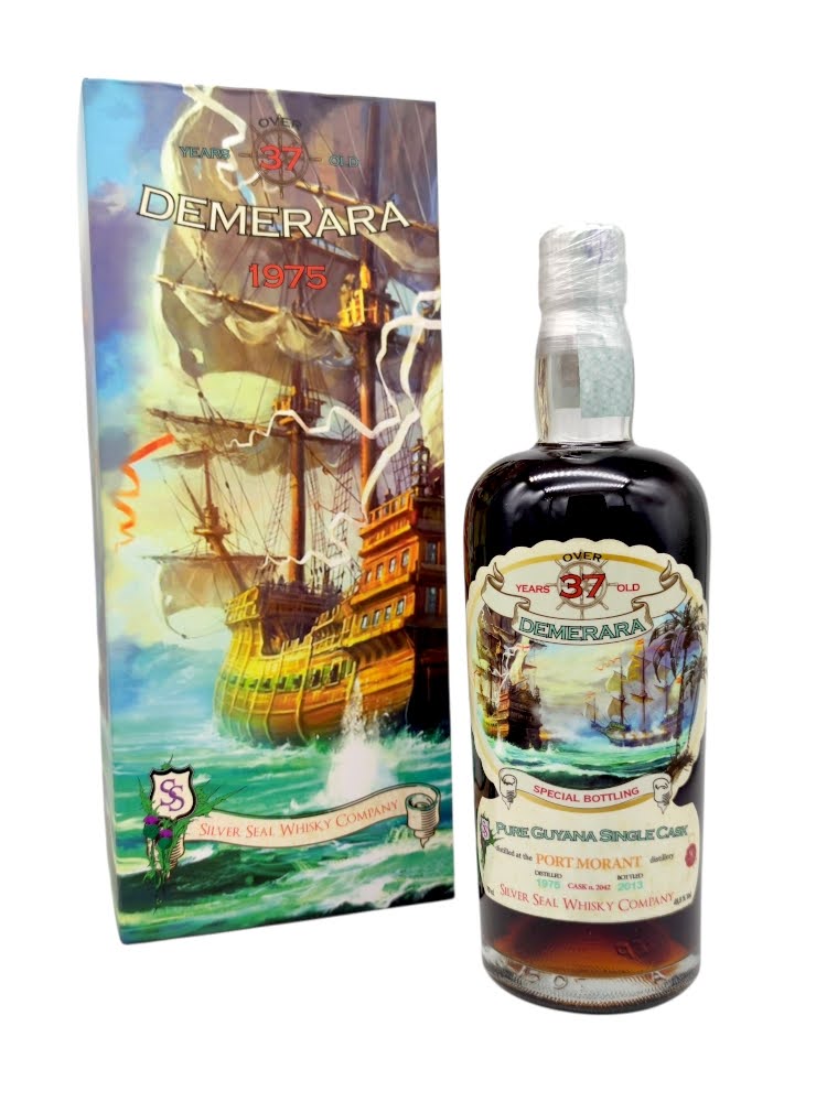 Port Morant 1975/2013 37yo 49,9% cask#2042 Demerara Silver Seal