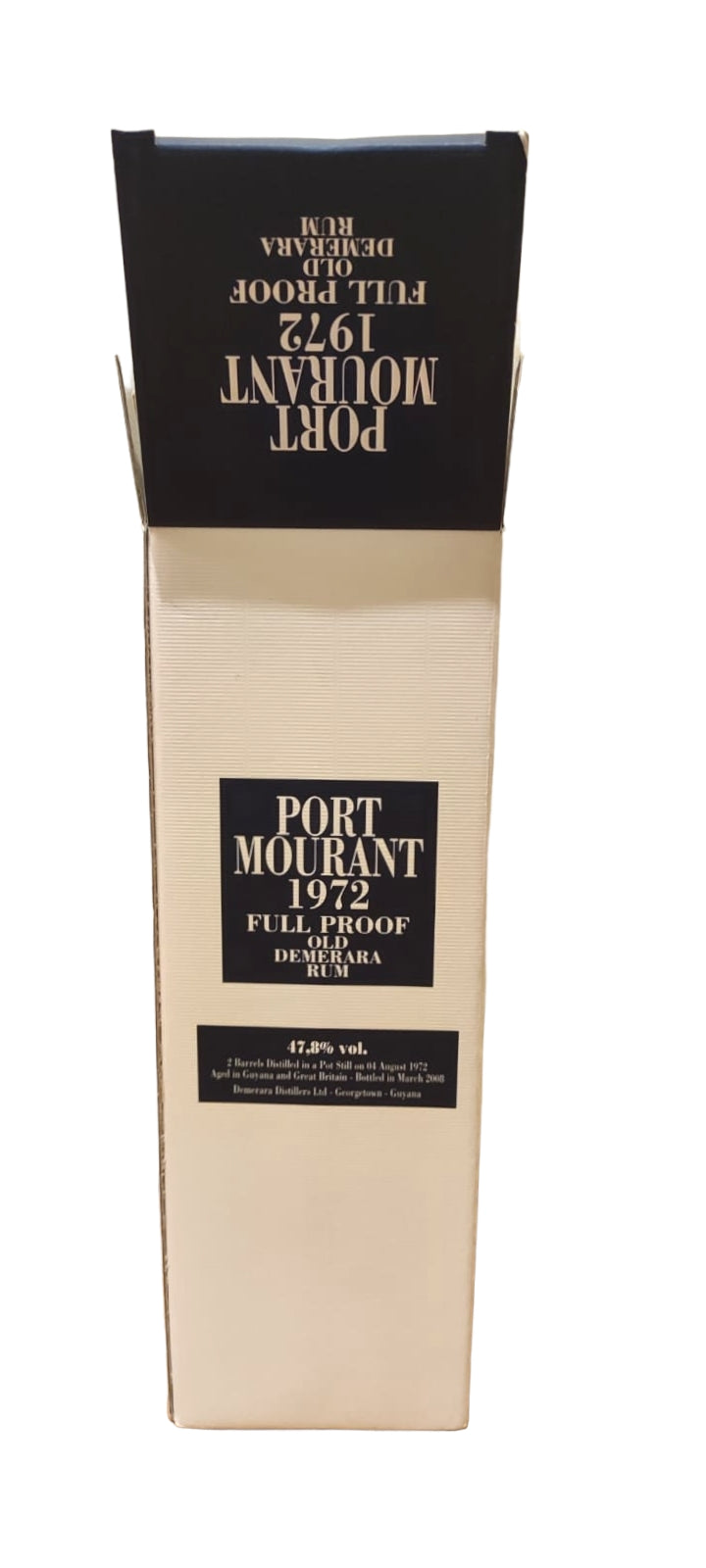 Port Mourant 1972/2008 36yo 47,8% label defect