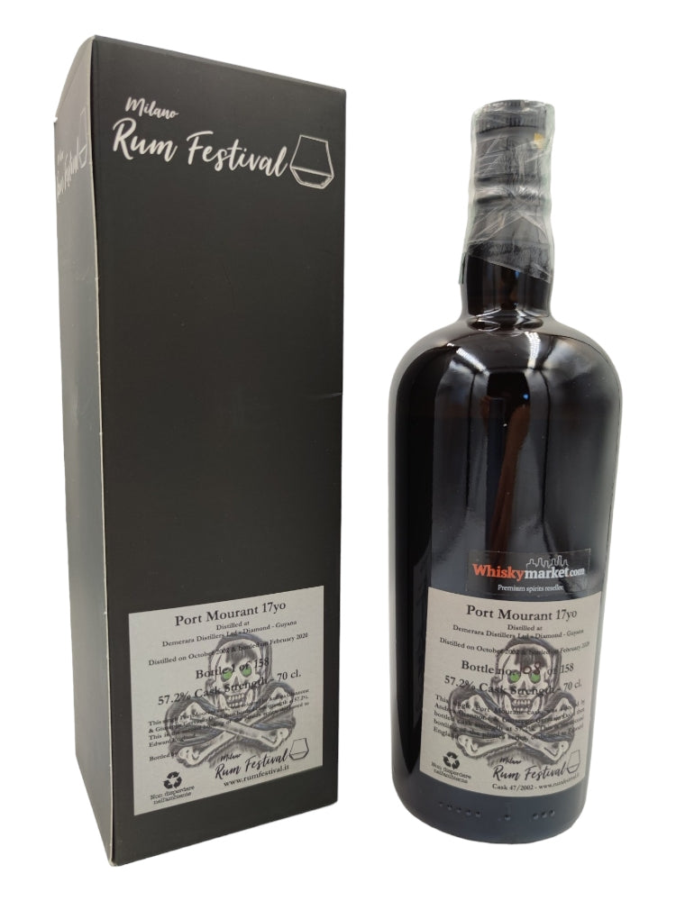 Port Mourant 2002/2020 17yo 57,2% Milano Rum Festival box