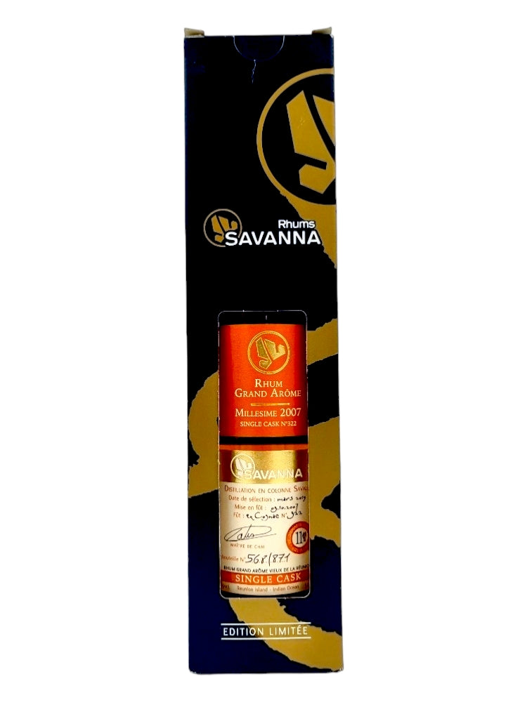 Savanna SC 2007 11yo 50,3% cask#322 Rhum Grand Arome - Distilia.Shop