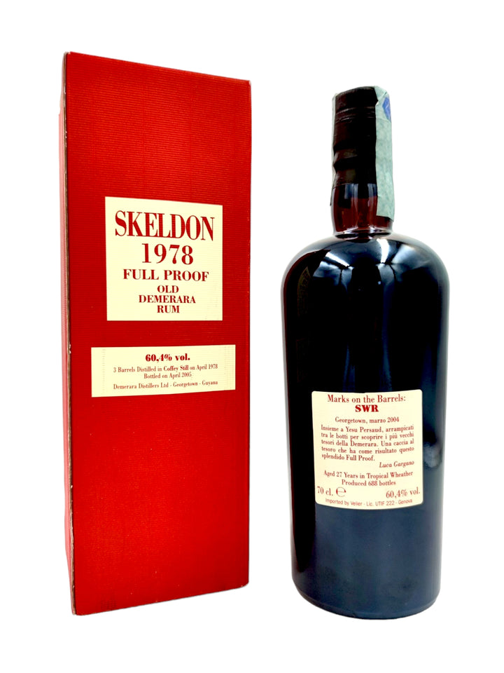 Skeldon 1978 27yo 60,4% SWR Velier