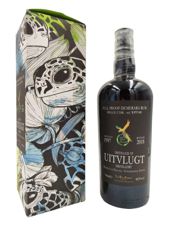 The Wild Parrot Uitvlugt 1997 21yo 48,9% Guyana cask#WP97489