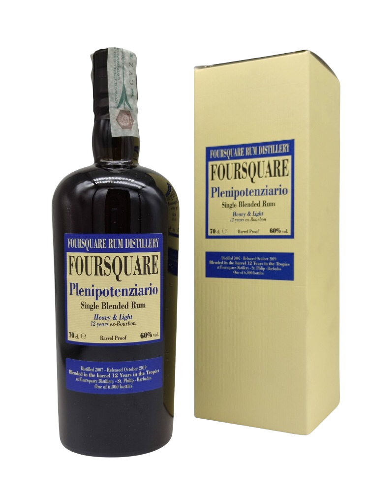 Foursquare 2007 Plenipotenziario 12yo 60% Velier