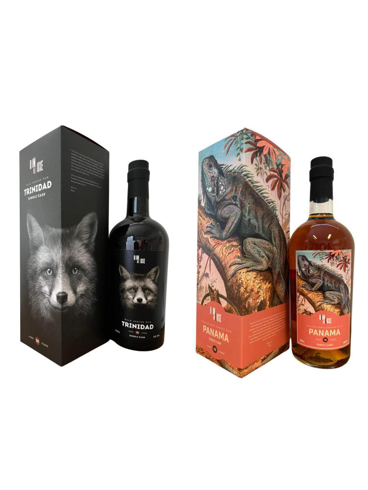 Wild series no. 30 Trinidad, Collectors series no. 11 Panama set 2x700ml